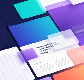 Brand Landing Page Custom Development Starter Package