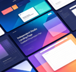 Independent Studio Landing Page Custom Presentation Plan