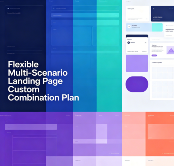 Flexible Multi-Scenario Landing Page Custom Combination Plan