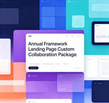 Annual Framework Landing Page Custom Collaboration Package