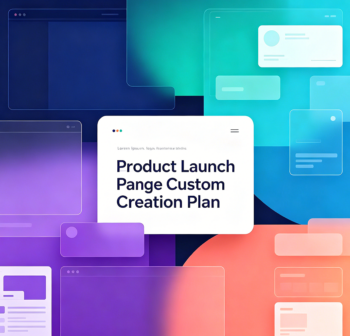 Product Launch Landing Page Custom Creation Plan