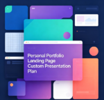 Personal Portfolio Landing Page Custom Presentation Plan